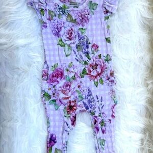 Posh Peanut Emma Ruffled Romper